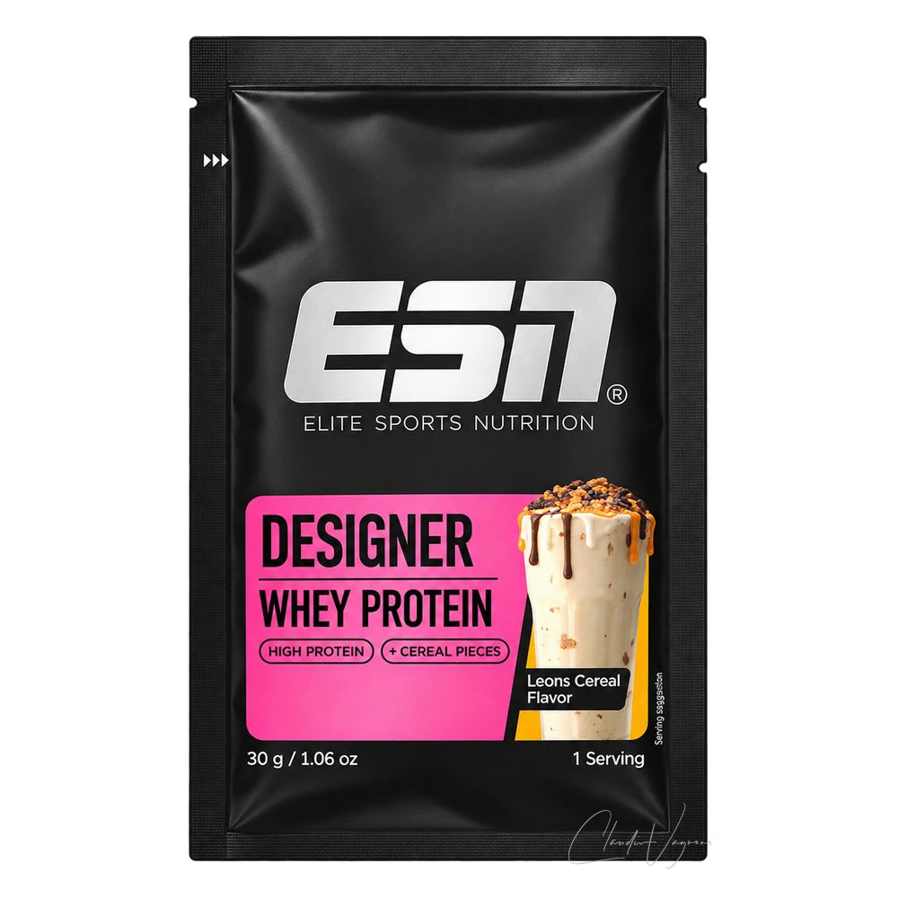 ESN Designer Whey 30g Probe Leons Cereal – Proteinpulver zum Probieren