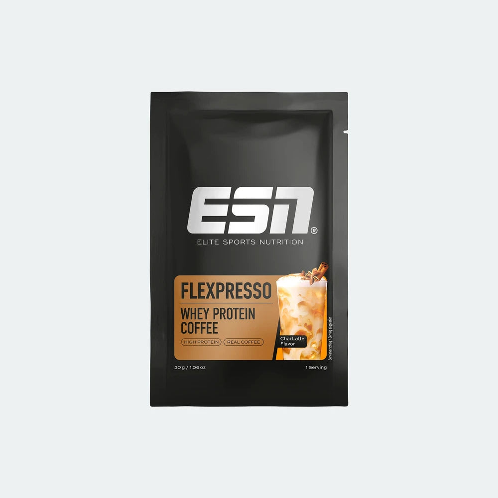 ESN Flexpresso 30g Probe Chai Latte – Protein Kaffee zum Probieren