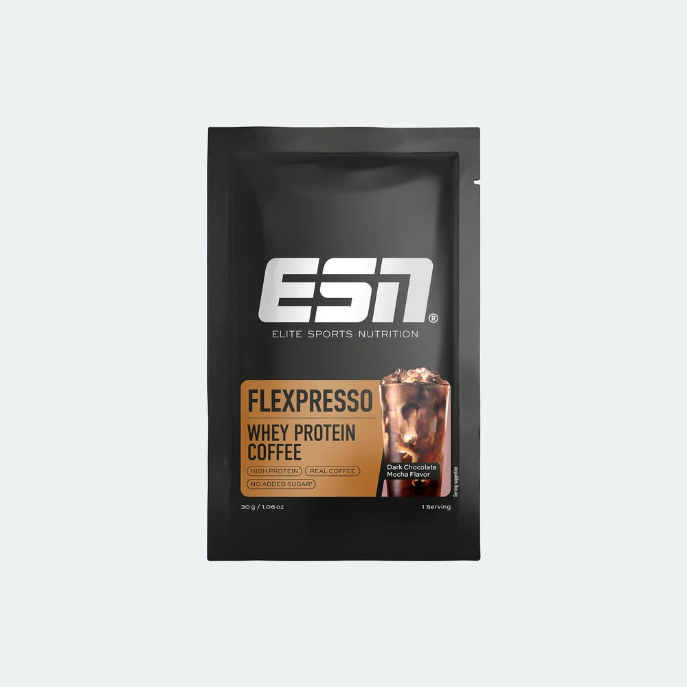 ESN Flexpresso 30g Probe Dark Chocolate Mocha – Protein Kaffee zum Probieren
