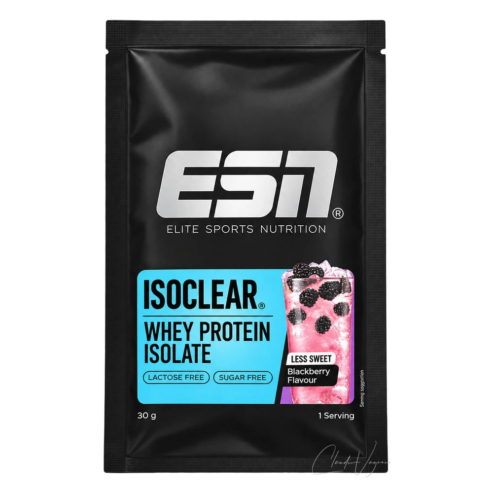 ESN Isoclear 30g Probe Blackberry – Clear Whey Isolate zum Probieren