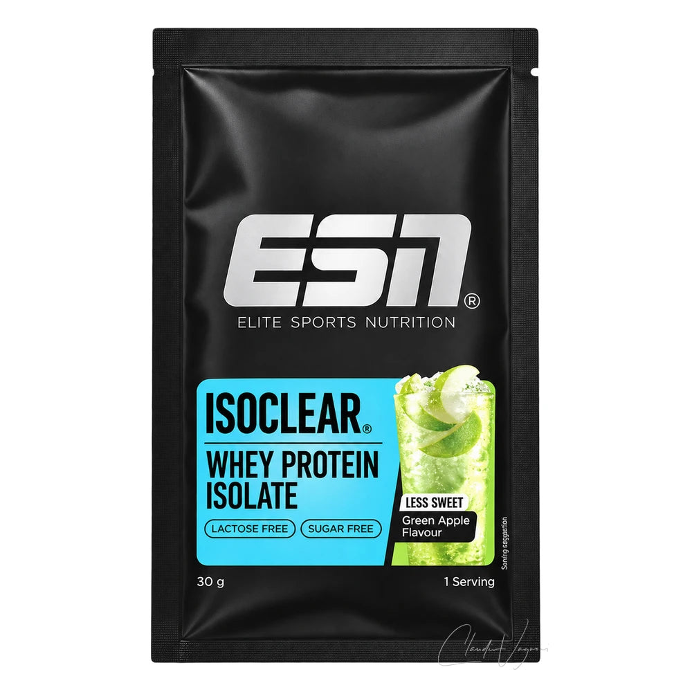 ESN Isoclear 30g Probe Green Apple – Clear Whey Isolate zum Probieren