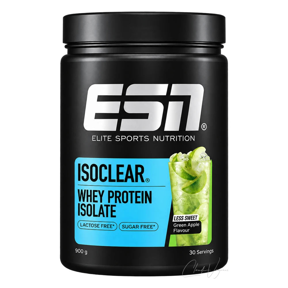 ESN Isoclear Whey Isolate 900g Green Apple – Clear Whey Protein, weniger süss