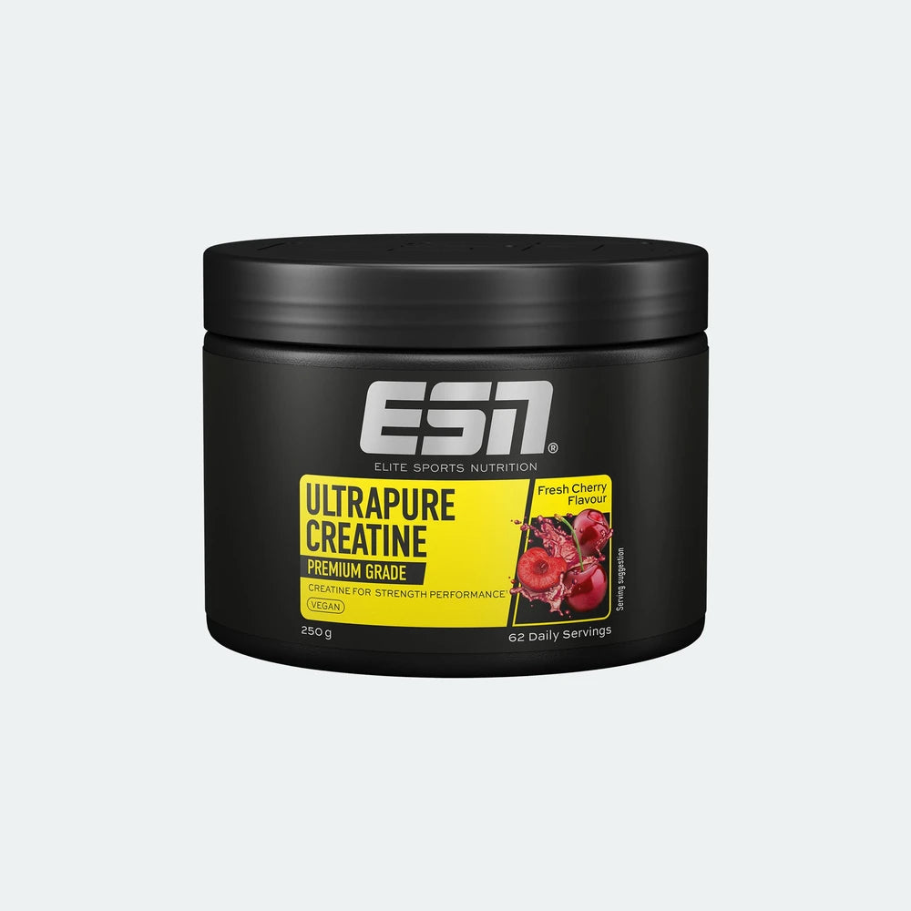 ESN Ultrapure Creatine Fresh Cherry – Kreatin Monohydrat Pulver 250g / 500g