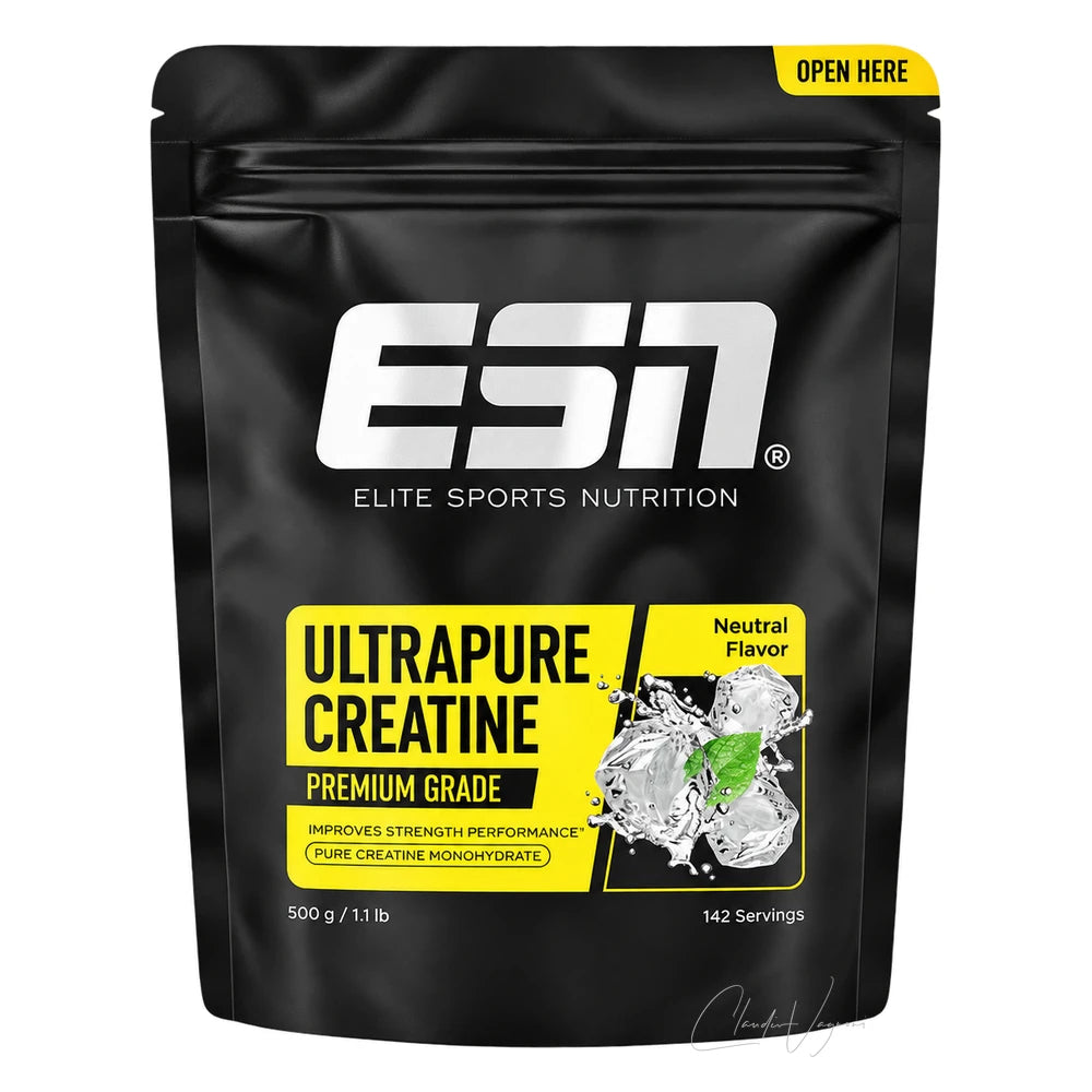 ESN Ultrapure Creatine Neutral 500g – Kreatin Monohydrat Pulver 250g / 500g