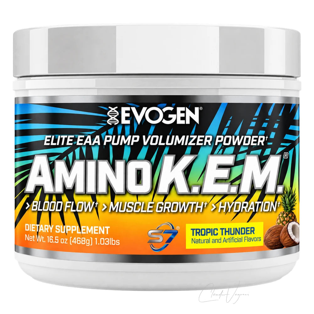 Evogen Amino K.E.M. Tropic Thunder – EAA Intra-Workout Pulver mit 8'500mg EAA
