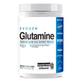 Dose Evogen Glutamine mit 300g fermentiertem L-Glutamin Pulver, geschmacksneutral, 5g pro Scoop, Vorderseite