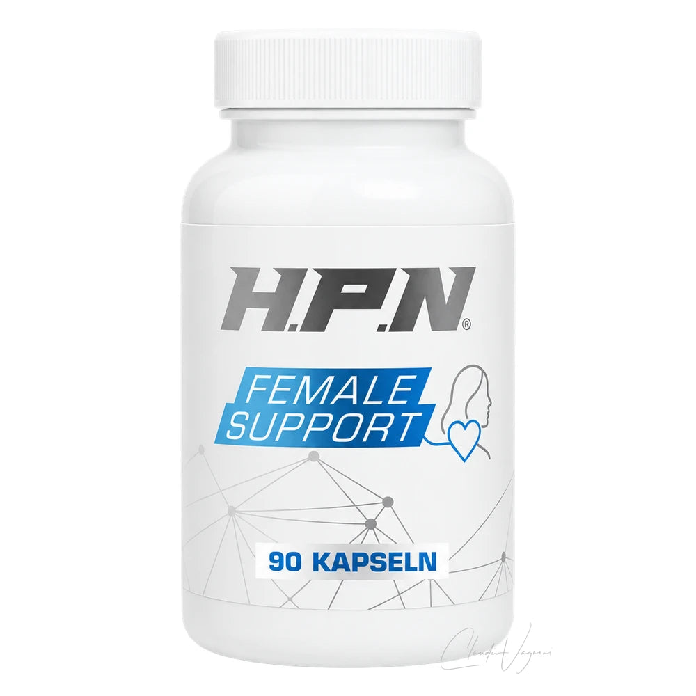 H.P.N Female Support – Frauen-Komplex mit Eisen, Quatrefolic® und P5P, 90 Kapseln