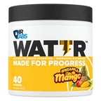 HR Labs WATTR Elektrolyte Pulver Ananas-Mango, Dose mit 40 Portionen, Elektrolyte ohne Zucker mit Taurin und B-Vitaminen