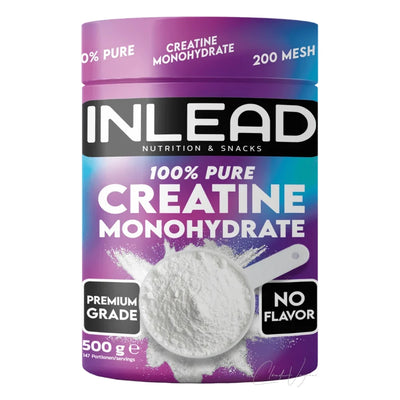 INLEAD Creatine Monohydrate – 100 % Kreatin Monohydrat Pulver 500g