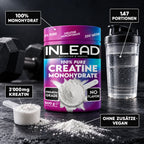 INLEAD Creatine Monohydrate 3'000mg Kreatin, 147 Portionen