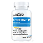 InnovaPharm Berberine X5 Dose mit 90 Kapseln, Dihydroberberin mit 100mg GlucoVantage pro Kapsel, weisser Hintergrund