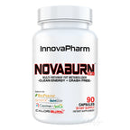 InnovaPharm NovaBurn 2 Dose mit 90 Fettverbrenner Kapseln und 900mg Sinetrol XPUR sowie 300mg Koffein pro Portion