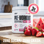 Nutrex Pre-Workout Essentials ohne Zucker mit 3'000mg Citrullin, 2'000mg Kreatin und 1'500mg Betain