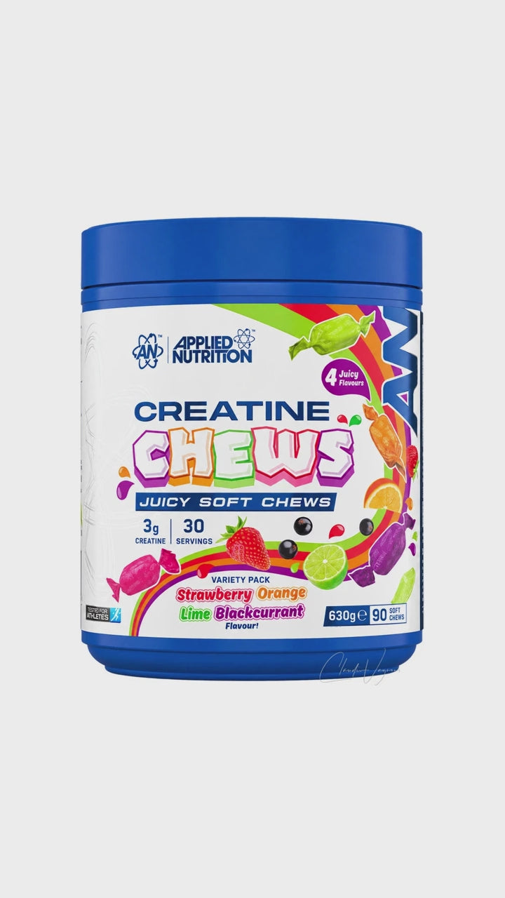 Applied Nutrition Creatine Chews Mixed – 90 Kreatin-Kaubonbons, 3'000mg pro Portion