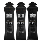 SiS Beta Fuel Energy Gel 60ml in Orange, Erdbeere & Limette und Neutral – 40g Kohlenhydrate im Verhältnis 1:0,8, ohne Koffein