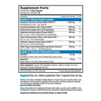 SNS Anabolic XT Testo Booster 180 Kapseln mit 4485mg Pflanzenextrakten pro Portion aus neun Extrakten in der Seitenansicht