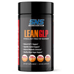SNS Lean GLP Dose mit 120 Kapseln Fatburner ohne Koffein mit neun Markenrohstoffen wie Saberry DNF10 und DHM Vorderseite