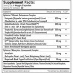 SNS Optimize T Testo Booster 120 Kapseln mit Furosap Tongkat Ali PrimaVie Shilajit und Albion Bor in der Seitenansicht