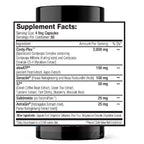 SNS ReVO2 Wirkstoffe pro Tagesportion: 2000mg Cordyceps, 150mg elevATP, 50mg S7, 25mg Salidrosid und 25mg AstraGin