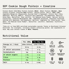 Nährwerte und Zutaten Sugar'd Out Cookie Dough – Sugar'd Out Protein + Creatine Bar 12 x 68g