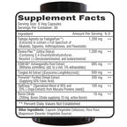 Supplement Facts Competitive Edge Labs M Test pro 6 Kapseln mit FadogiaPure Divana Plex KSM 66 Tongkat Ali PrimaVie und Bor