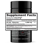 Supplement Facts von Competitive Edge Labs MPC-185 mit 2'000mg DL-185 L-Leucyl-L-Leucin-Monohydrat pro Portion