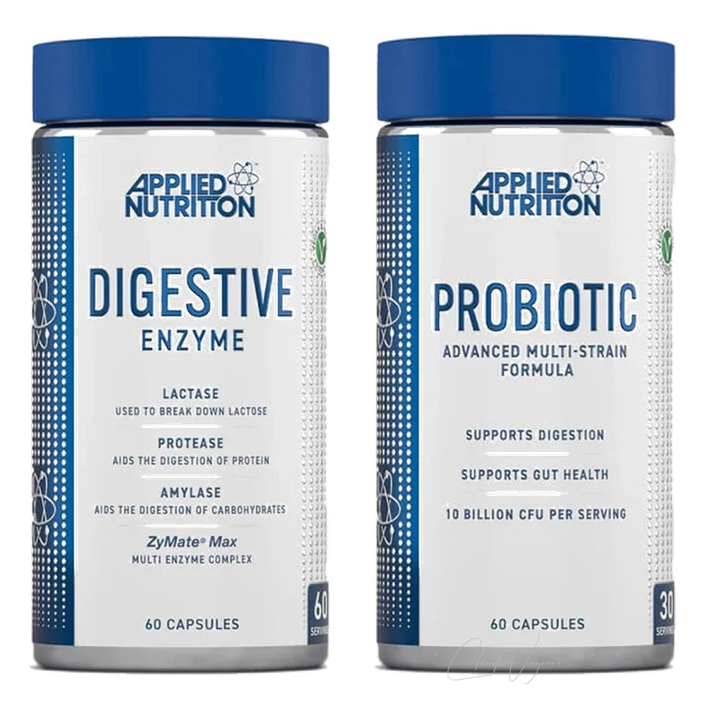Verdauungs-Bundle: Applied Nutrition Digestive Enzyme und Applied Nutrition Probiotic