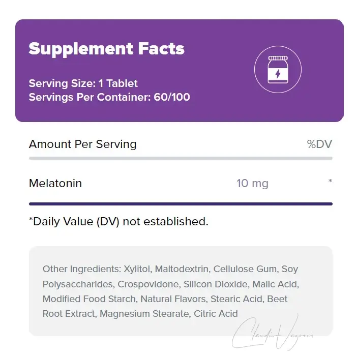 MELATONIN 10MG