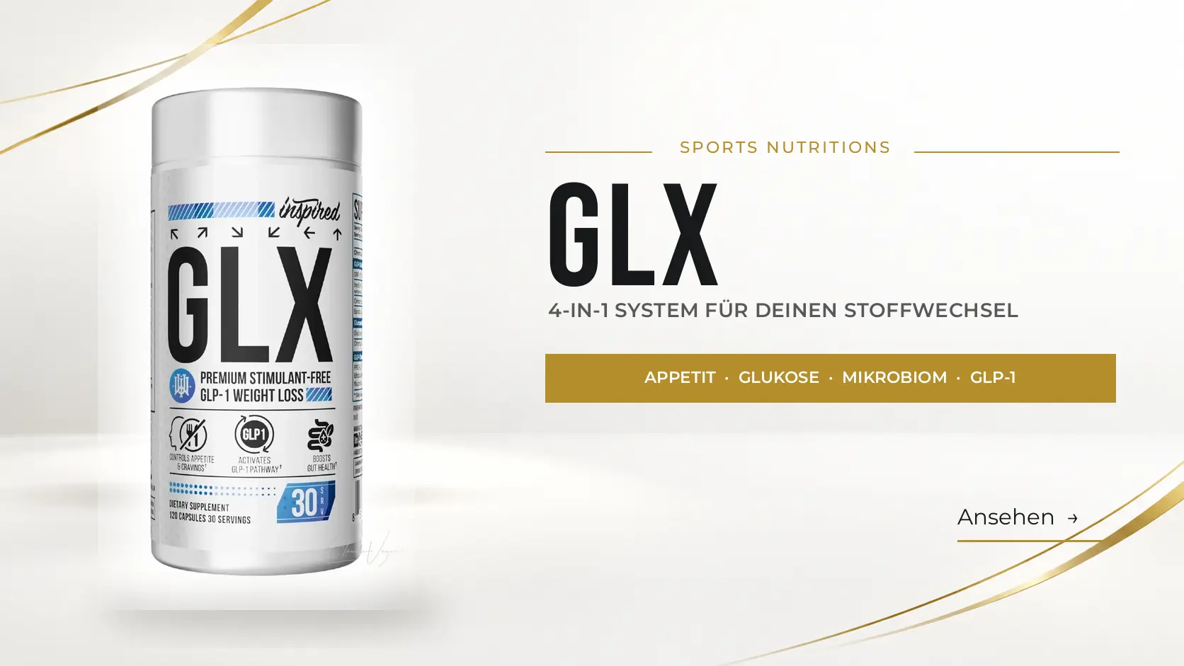 Inspired GLX ist ein 4-in-1 GLP-1-System 