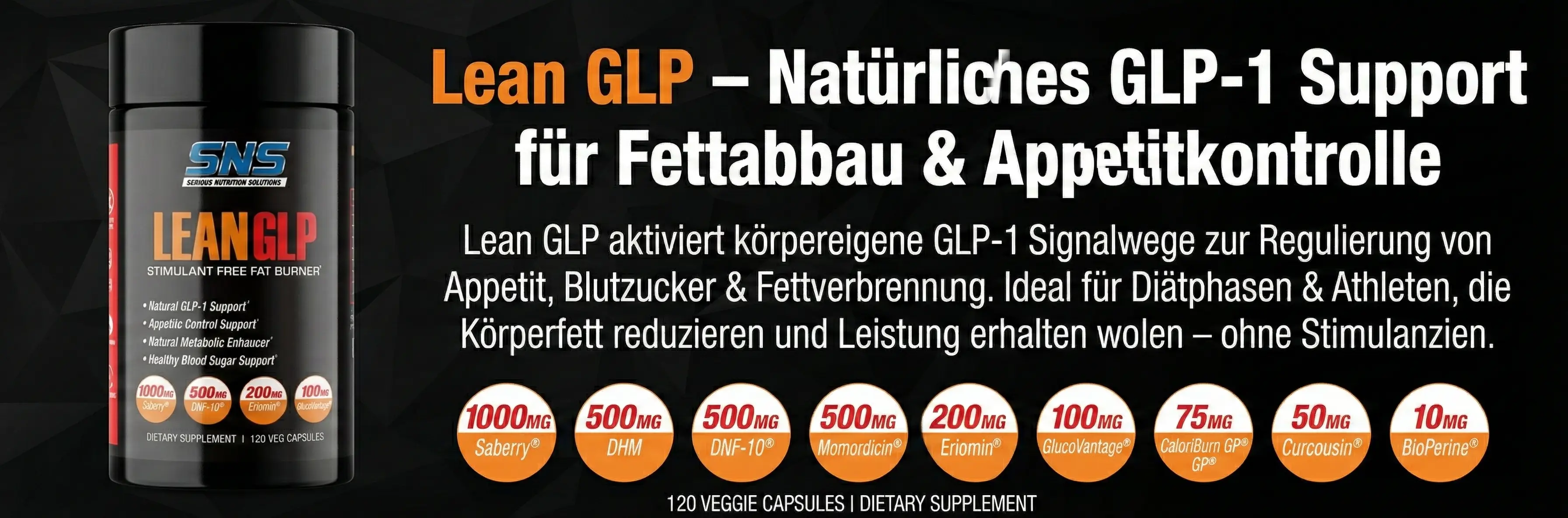 SNS Lean GLP – Natürlicher Fettabbau