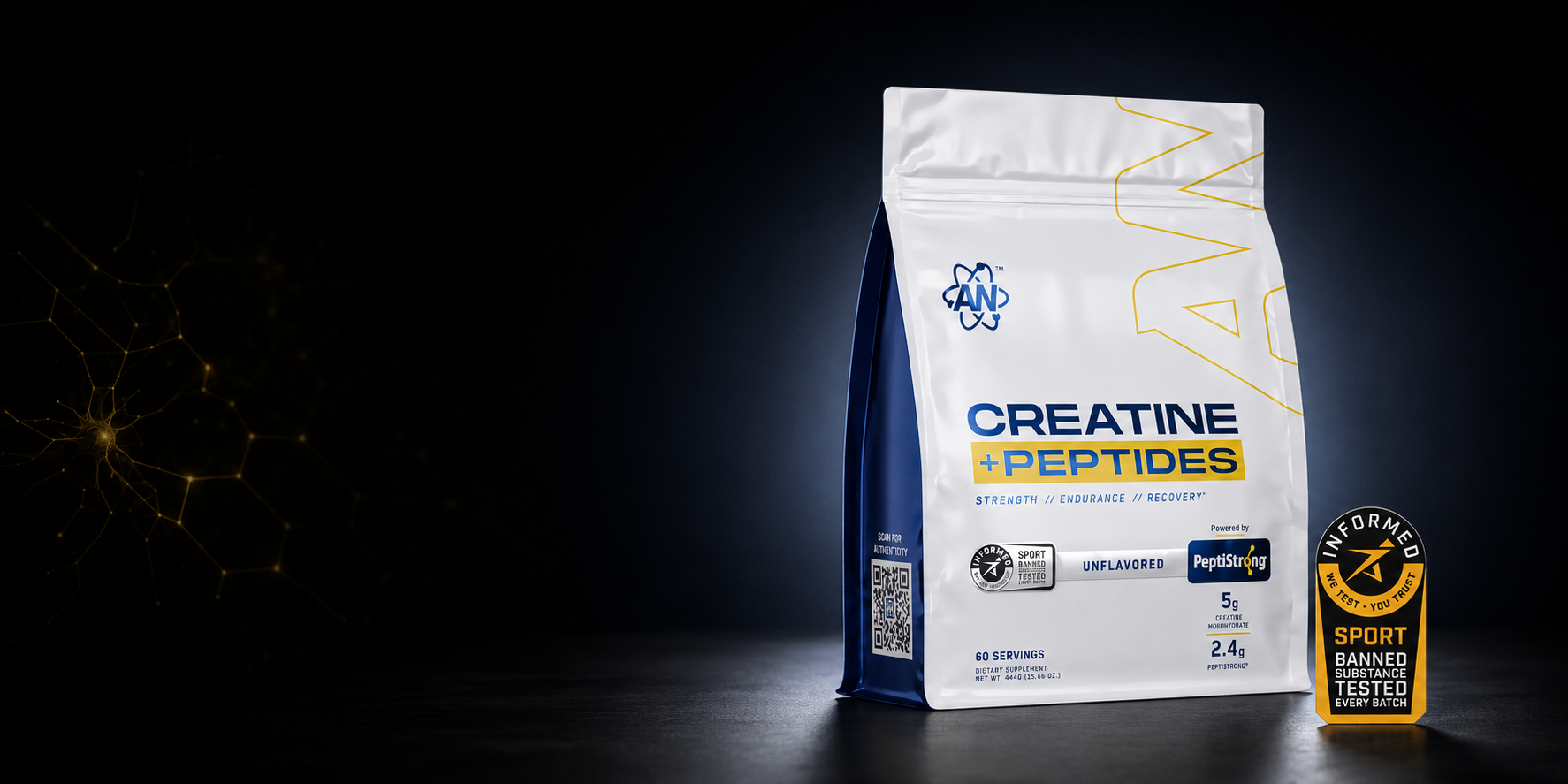 Creatine Peptide mit PeptiStrong™: Ist das die Zukunft von Kreatin? (Test & Erklärung)